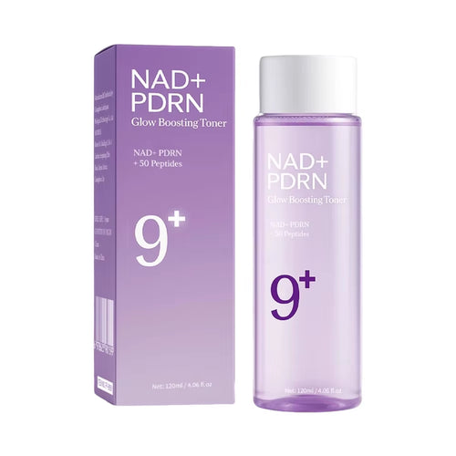 NAD+PDRN Glow Boosting Toner, Firming, Hydrating, Elasticity, Fade Fine Lines, Skincare Moisturizing Essence for Dry Skin, 120ML
